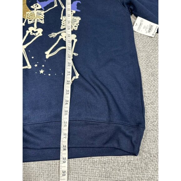 Wound Up Sweatshirt Womens XXXL 21 Blue Hexes On My Exes Halloween - Picture 7 of 8